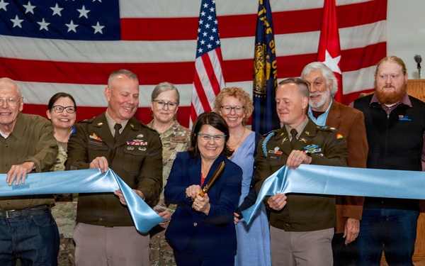 The Oregon National Guard hosts ribbon-cutting ceremony for renovations at the Corvallis Armory