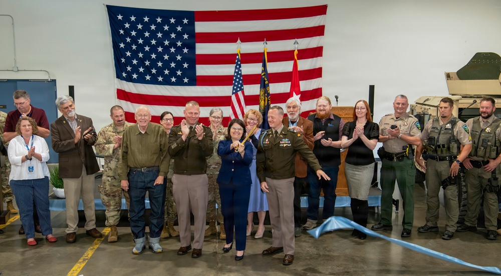 The Oregon National Guard hosts ribbon-cutting ceremony for renovations at the Corvallis Armory