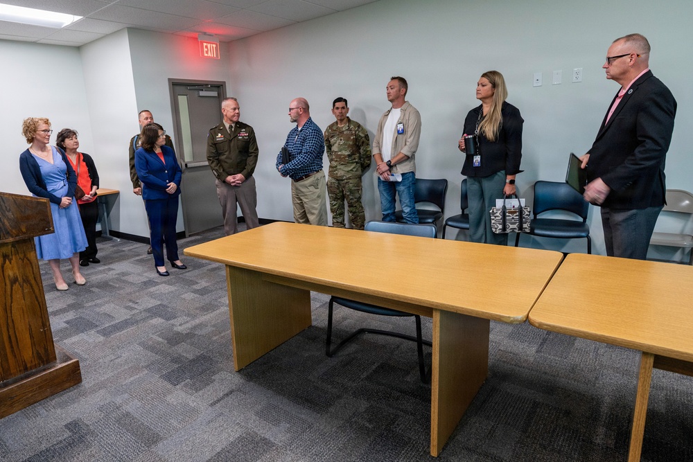 The Oregon National Guard hosts ribbon-cutting ceremony for renovations at the Corvallis Armory