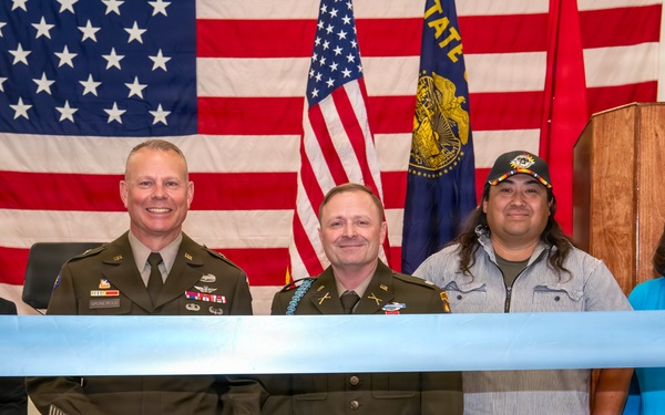 The Oregon National Guard Hosts a Ribbon-Cutting Ceremony for Recent Renovations at the Ashland Armory