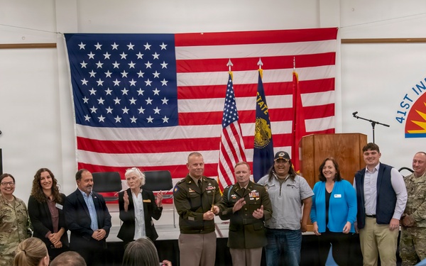 The Oregon National Guard Hosts a Ribbon-Cutting Ceremony for Recent Renovations at the Ashland