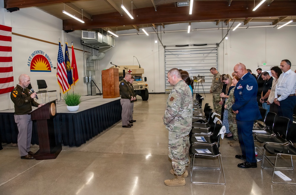 The Oregon National Guard Hosts a Ribbon-Cutting Ceremony for Recent Renovations at the Ashland Armory