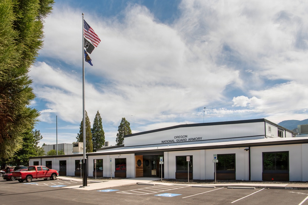 The Oregon National Guard Hosts a Ribbon-Cutting Ceremony for Recent Renovations at the Ashland Armory