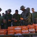 U.S. Marines with 2nd Bn., 1st Marines hold Warriors Night with ROK marines