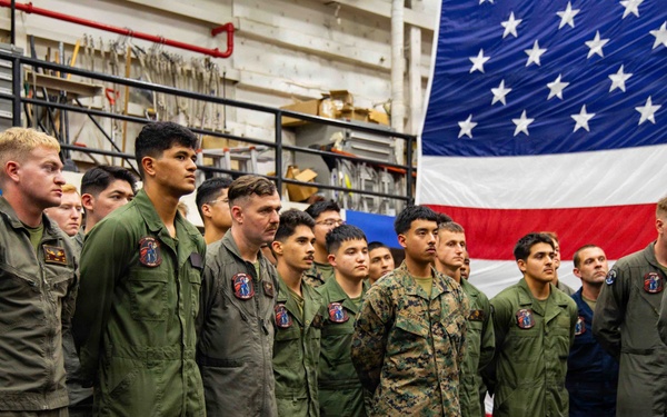 LCF-24: SOUTHCOM Commander visits USS San Antonio on Deployment