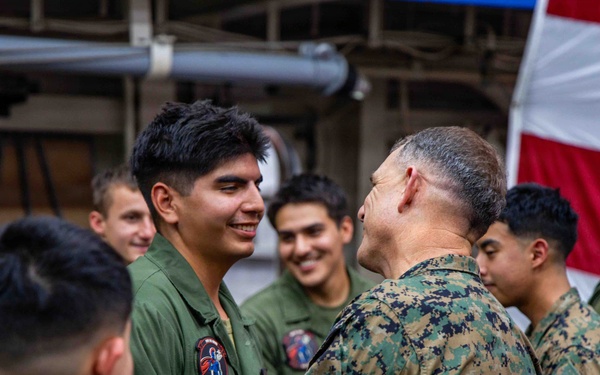 LCF-24: SOUTHCOM Commander visits USS San Antonio on Deployment