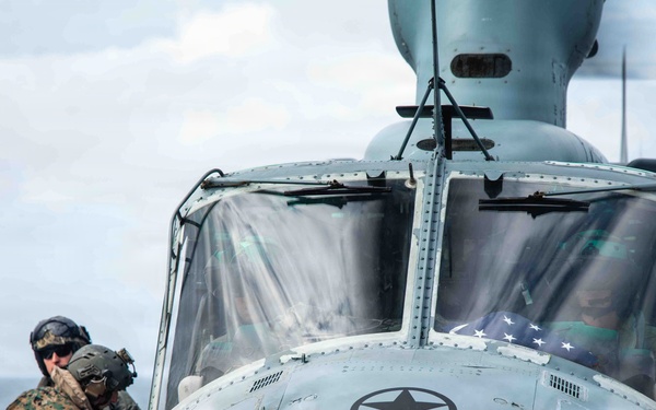 LCF-24: SOUTHCOM Commander visits USS San Antonio on Deployment
