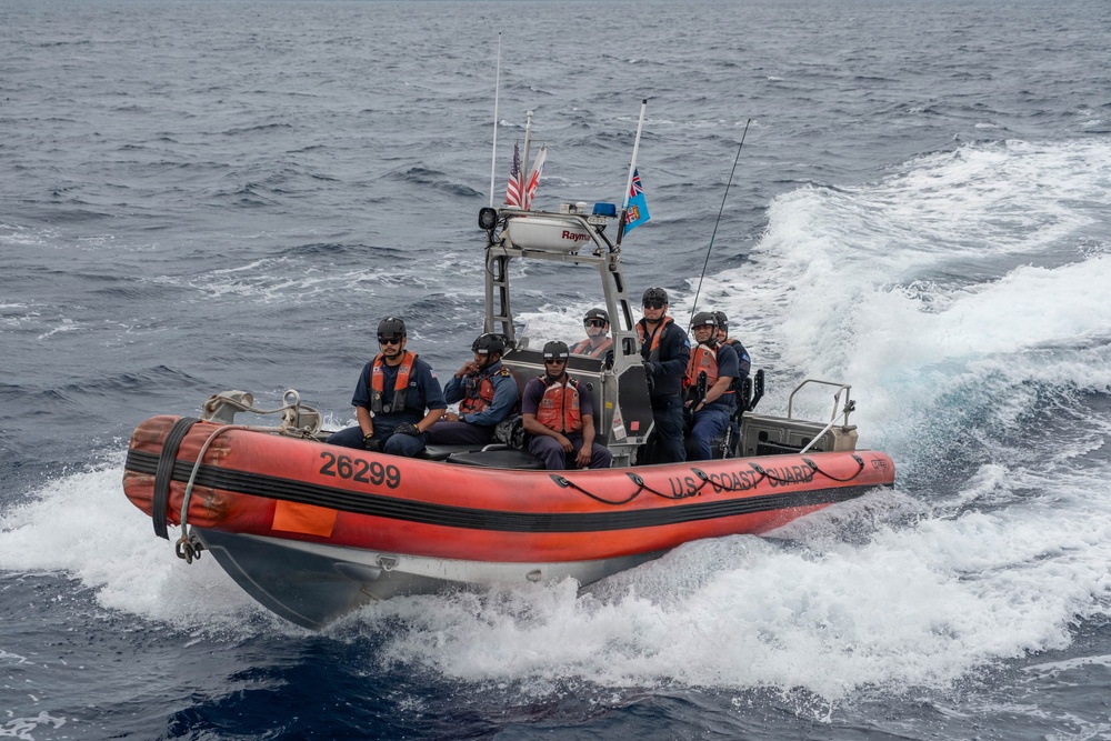 Coast Guard Cutter Harriet Lane returns home following 75-day patrol