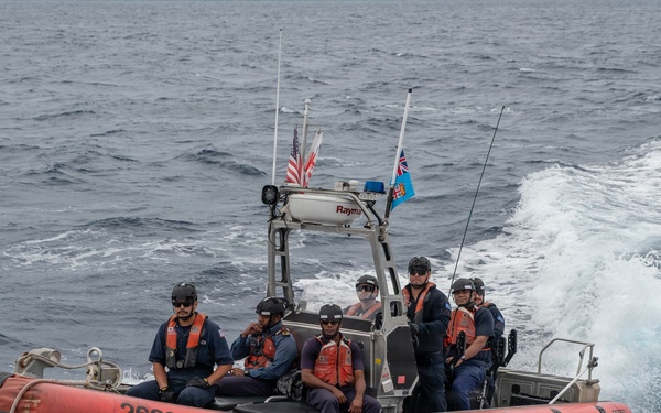 Coast Guard Cutter Harriet Lane returns home following 75-day patrol