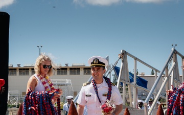 USS Montana Returns to Pearl Harbor Following First Deployment