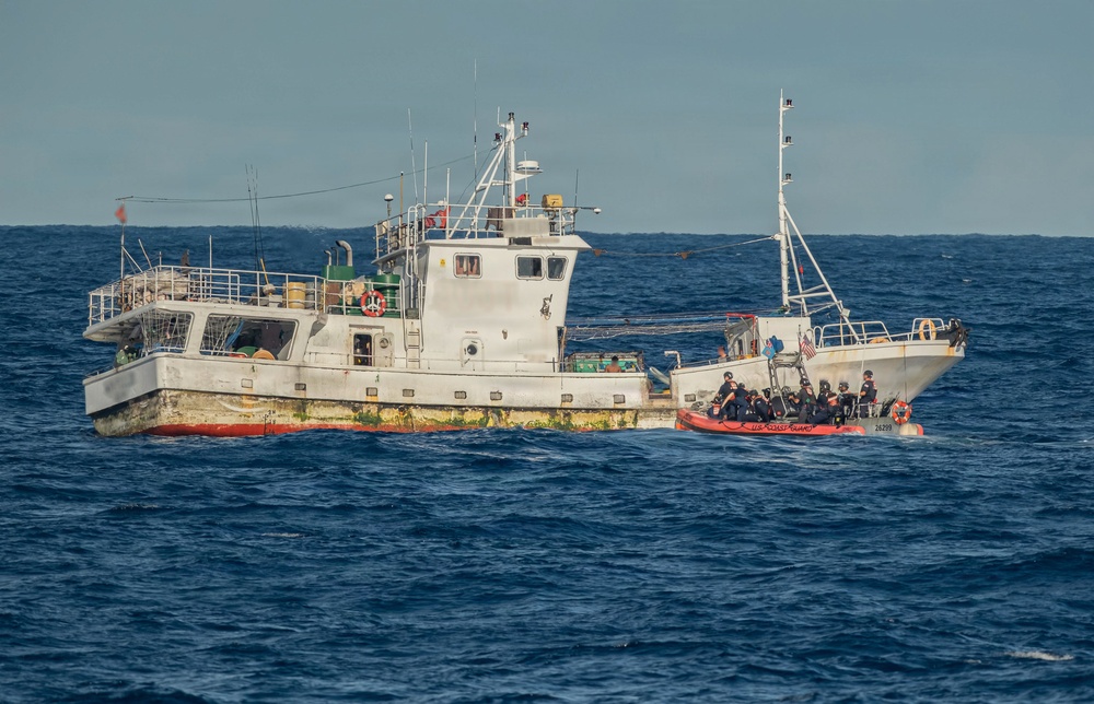 Coast Guard Cutter Harriet Lane returns home following 75-day patrol