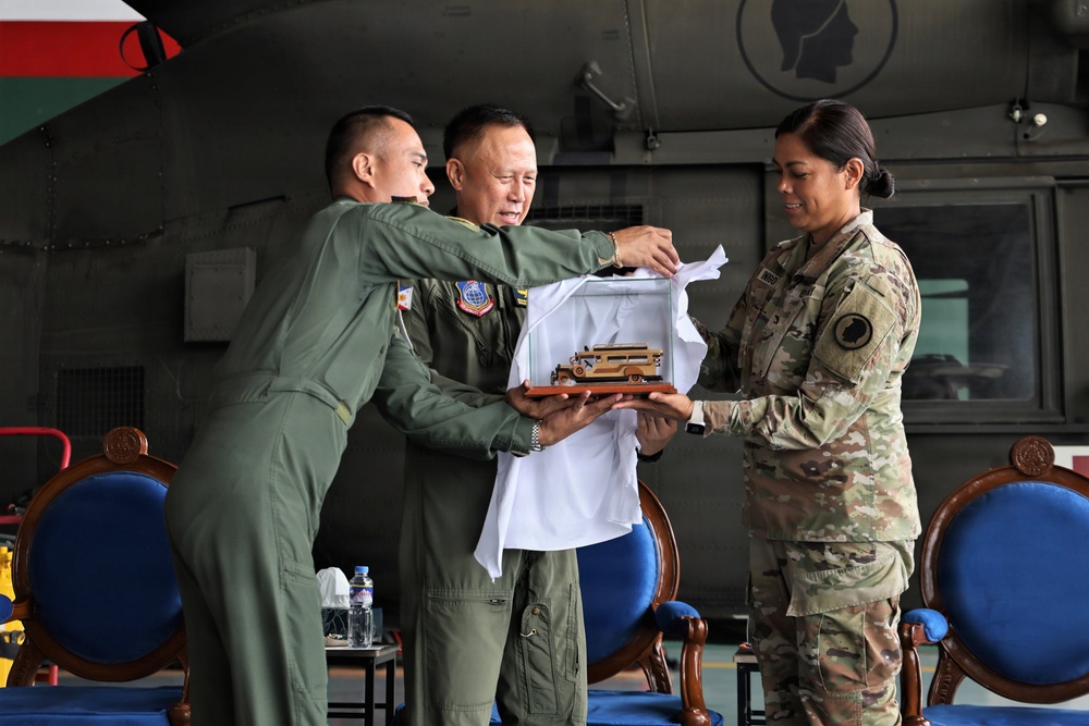 Key Leaders Present Their Closing Remarks for Joint Task Force Lapu Lapu at Clark Air Base, Pampanga, Philippines