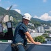 USS San Diego conducts routine operations off the coast of Sasebo