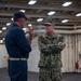 U.S. Navy Rear Adm. Kevin Kennedy visits the San Diego