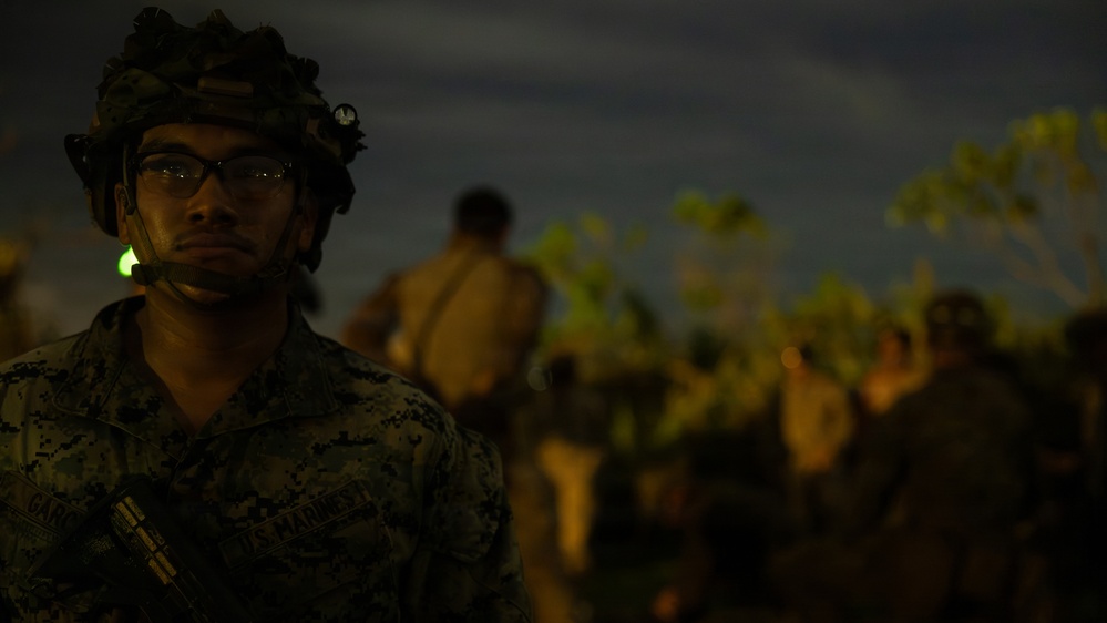 U.S. Marines and Sailors Conduct a Combat Trauma Management Course Evaluation