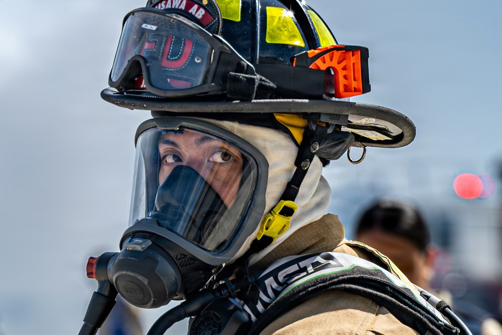 Misawa Air Base sharpens emergency response with Navy, JASDF partners