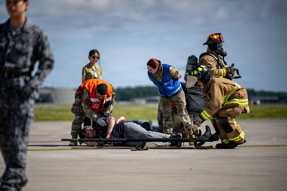 Misawa Air Base sharpens emergency response with Navy, JASDF partners