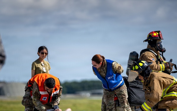 Misawa Air Base sharpens emergency response with Navy, JASDF partners
