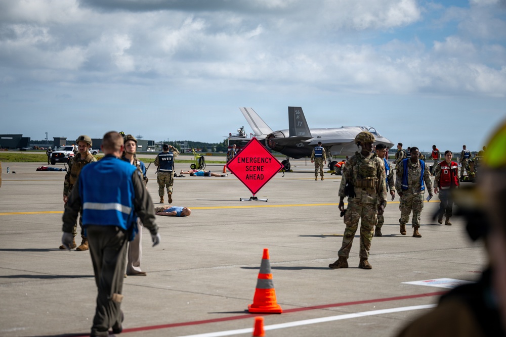 Misawa Air Base sharpens emergency response with Navy, JASDF partners