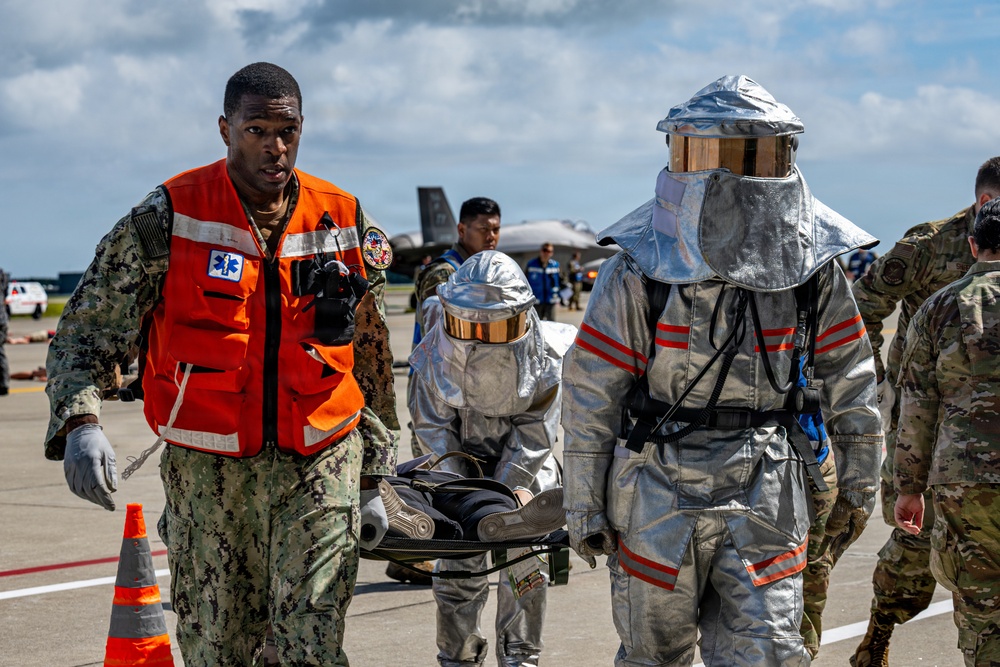 Misawa Air Base sharpens emergency response with Navy, JASDF partners