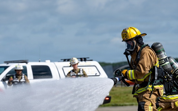 Misawa Air Base sharpens emergency response with Navy, JASDF partners