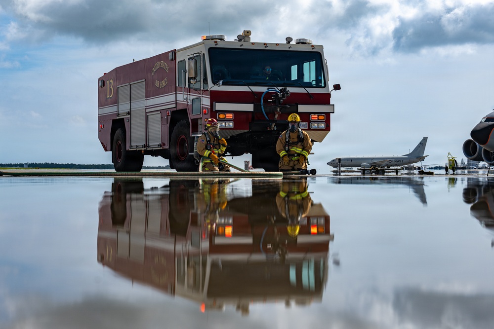 Misawa Air Base sharpens emergency response with Navy, JASDF partners
