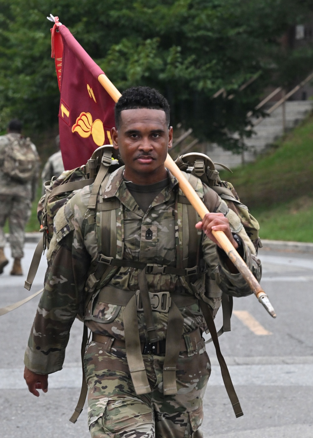 U.S. Army Soldiers Participate in the Royal Danish Air Force March