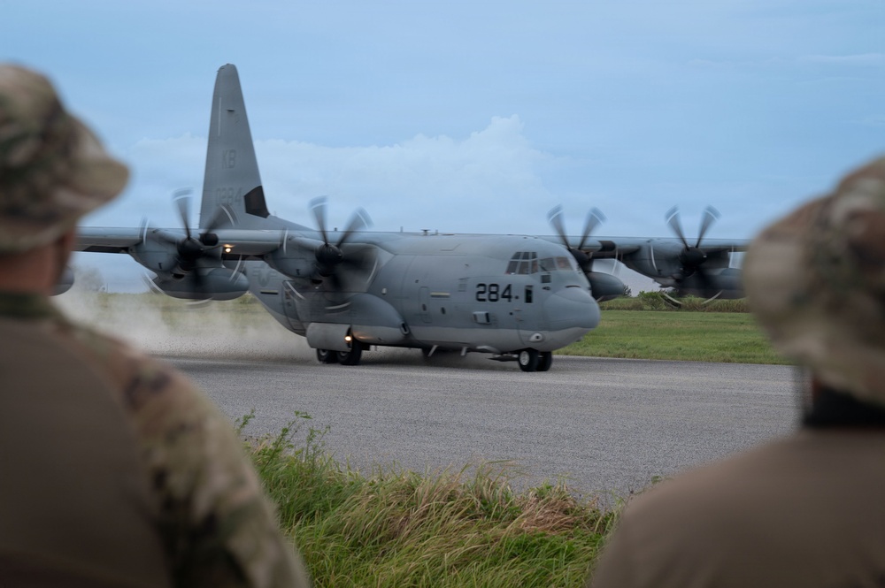 No Runway Required: Joint service members perform contingency airfield operations