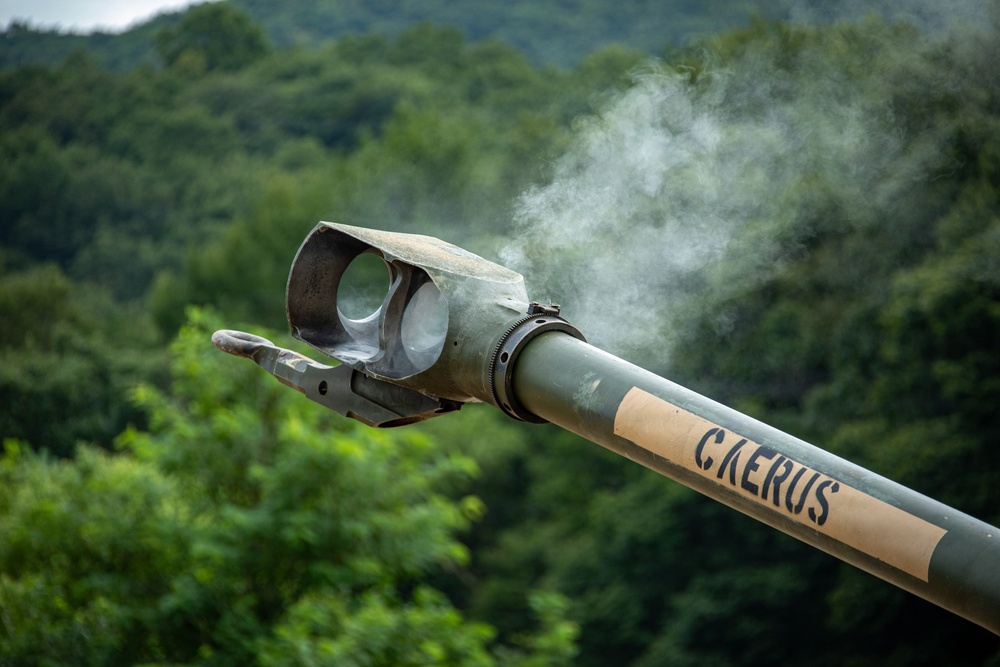 2nd Stryker Combat Brigade, 2d Infantry Division conducts Live Sensor-to-Shooter Exercise
