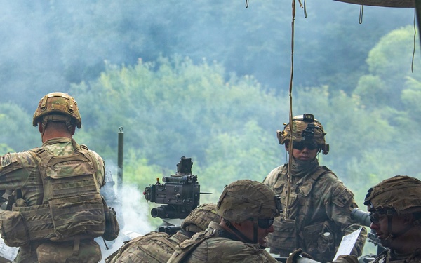 2nd Stryker Combat Brigade, 2d Infantry Division conducts Live Sensor-to-Shooter Exercise