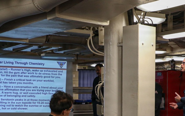 Frank E. Petersen Jr. Conducts Training