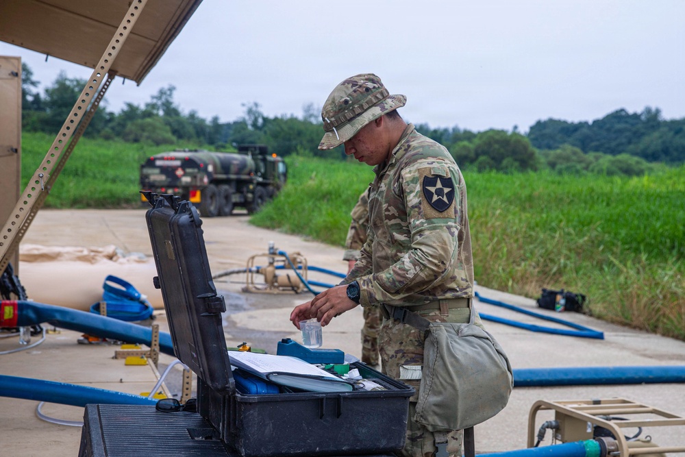 2d Infantry Division/ROK-U.S. Combined Division conducts Water Purification training
