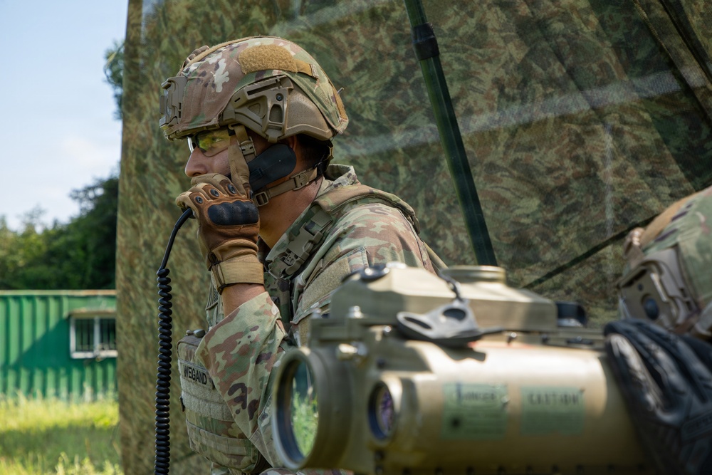 2nd Stryker Combat Brigade, 2d Infantry Division conducts Live Sensor-to-Shooter Exercise