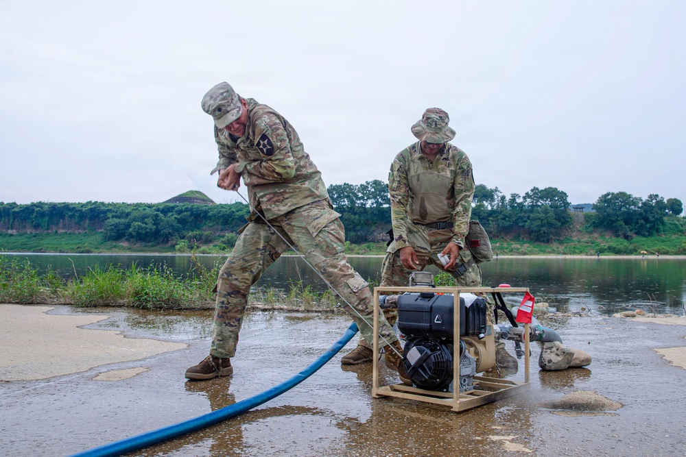 2d Infantry Division/ROK-U.S. Combined Division conducts Water Purification training