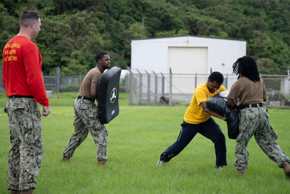 CFAO Security conducts Auxiliary Security Force Training
