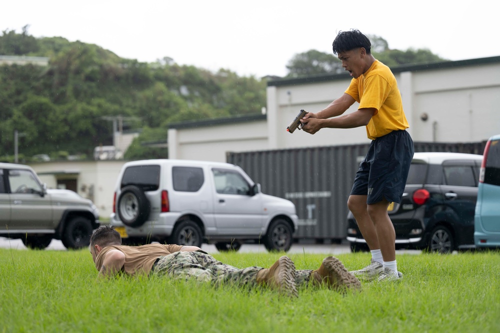 CFAO Security conducts Auxiliary Security Force Training