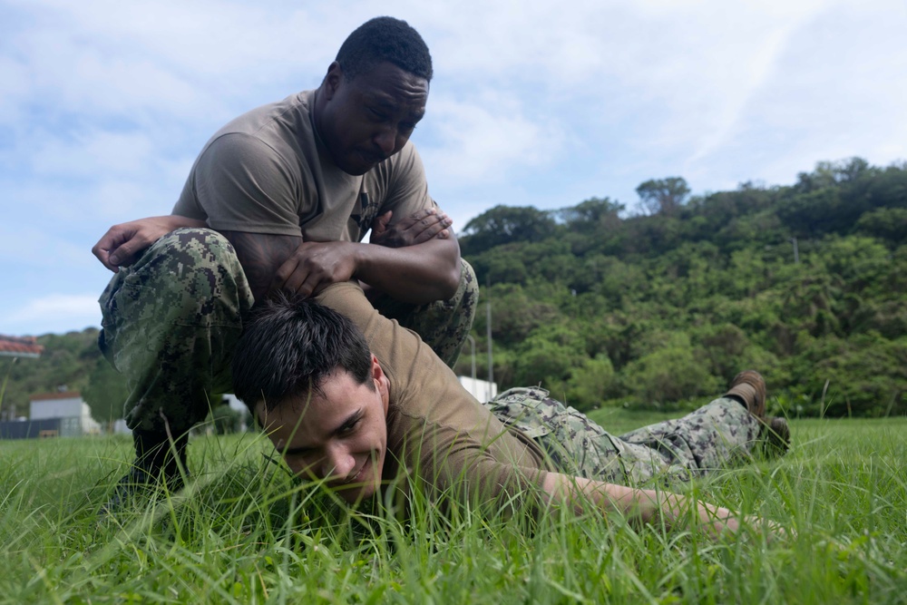 CFAO Security conducts Auxiliary Security Force Training
