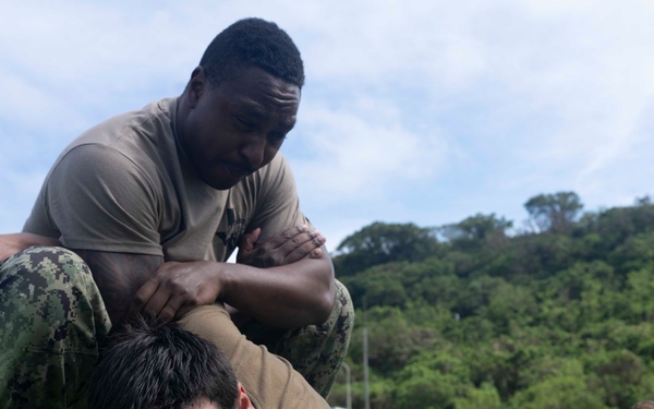 CFAO Security conducts Auxiliary Security Force Training