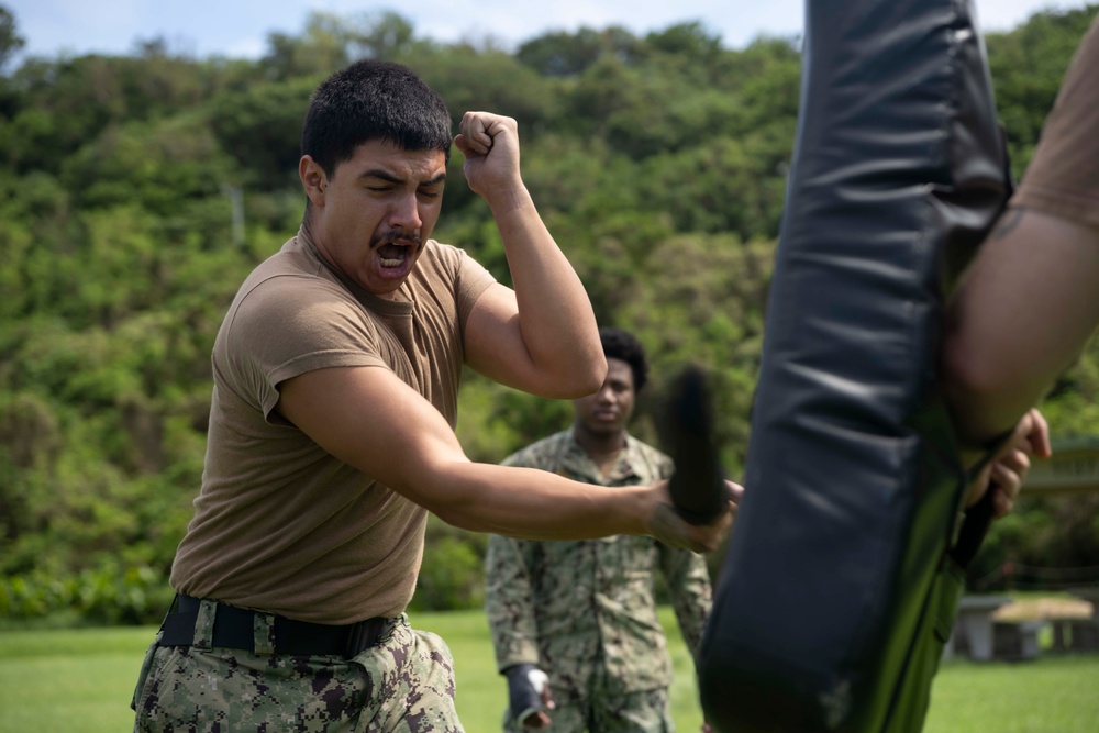 CFAO Security conducts Auxiliary Security Force Training