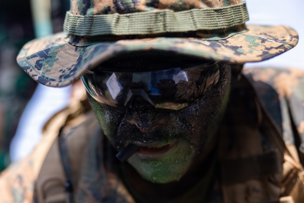 MRF-D Marines, Indonesian marines perform full mission profile exercise during platoon exchange