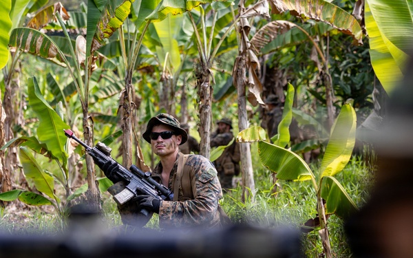MRF-D Marines, Indonesian marines perform full mission profile exercise during platoon exchange