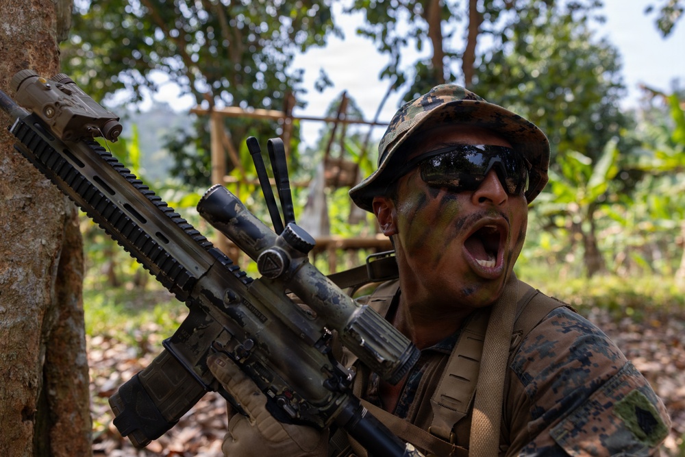 MRF-D Marines, Indonesian marines perform full mission profile exercise during platoon exchange