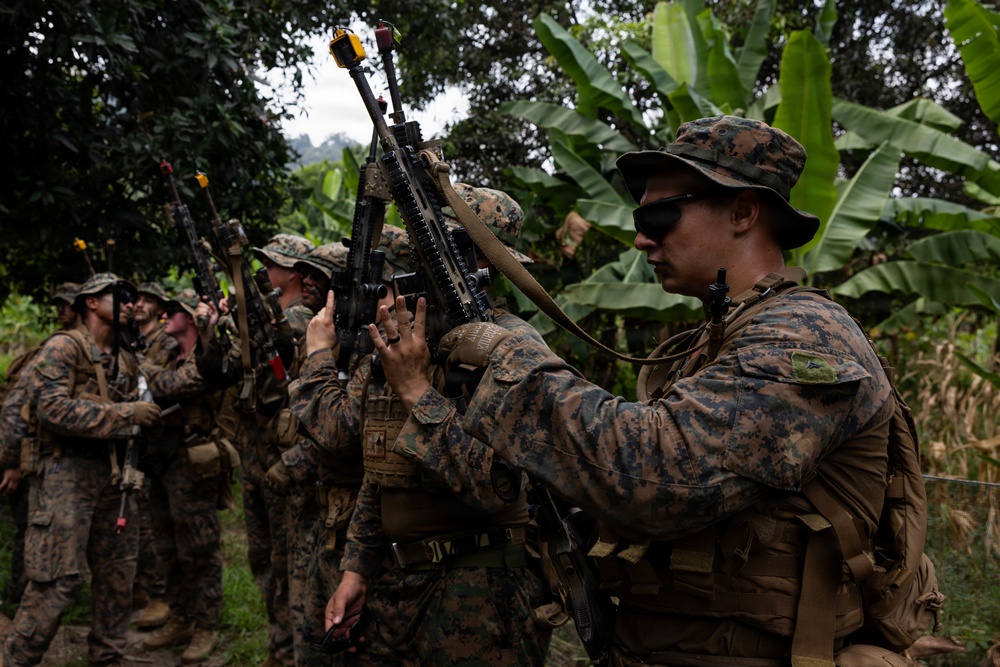 MRF-D Marines, Indonesian marines perform full mission profile exercise during platoon exchange
