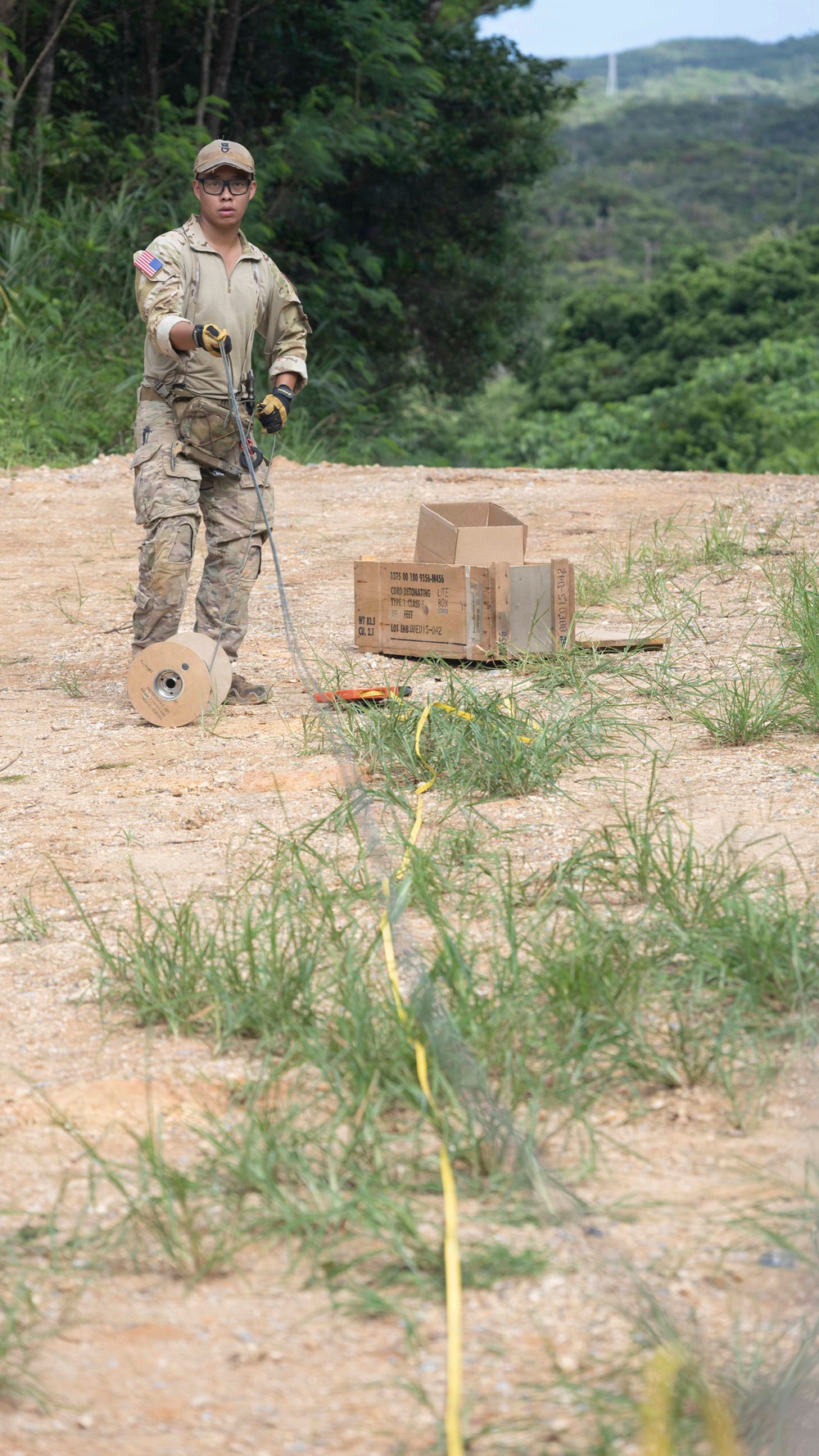 18th Wing disposes unexploded ordnance during Operation Sentinel Samurai