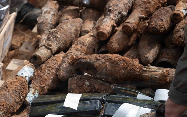 18th Wing disposes unexploded ordnance during Operation Sentinel Samurai