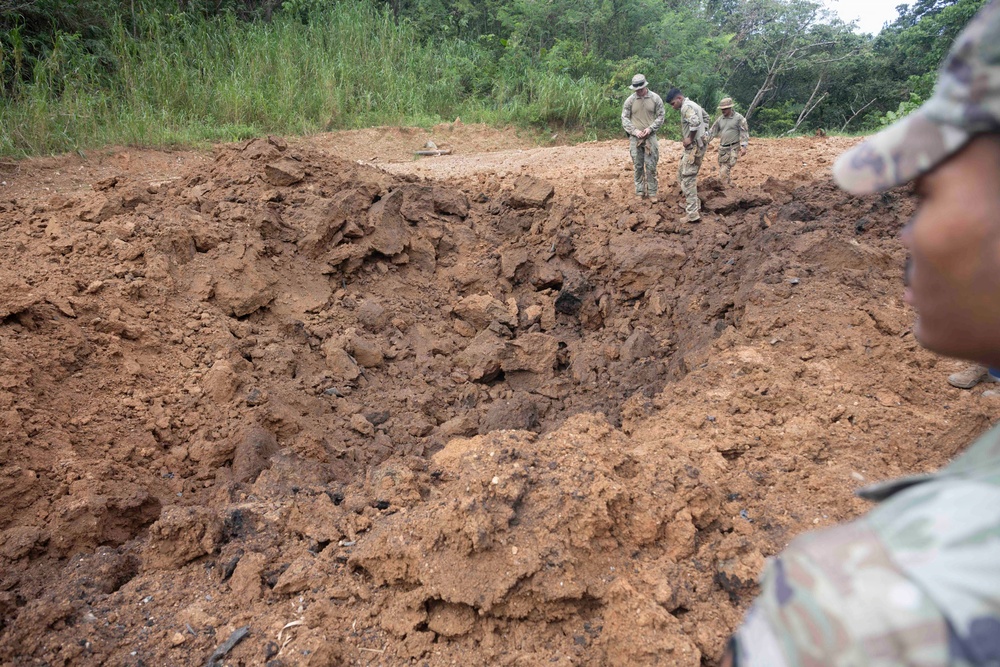 18th Wing disposes unexploded ordnance during Operation Sentinel Samurai