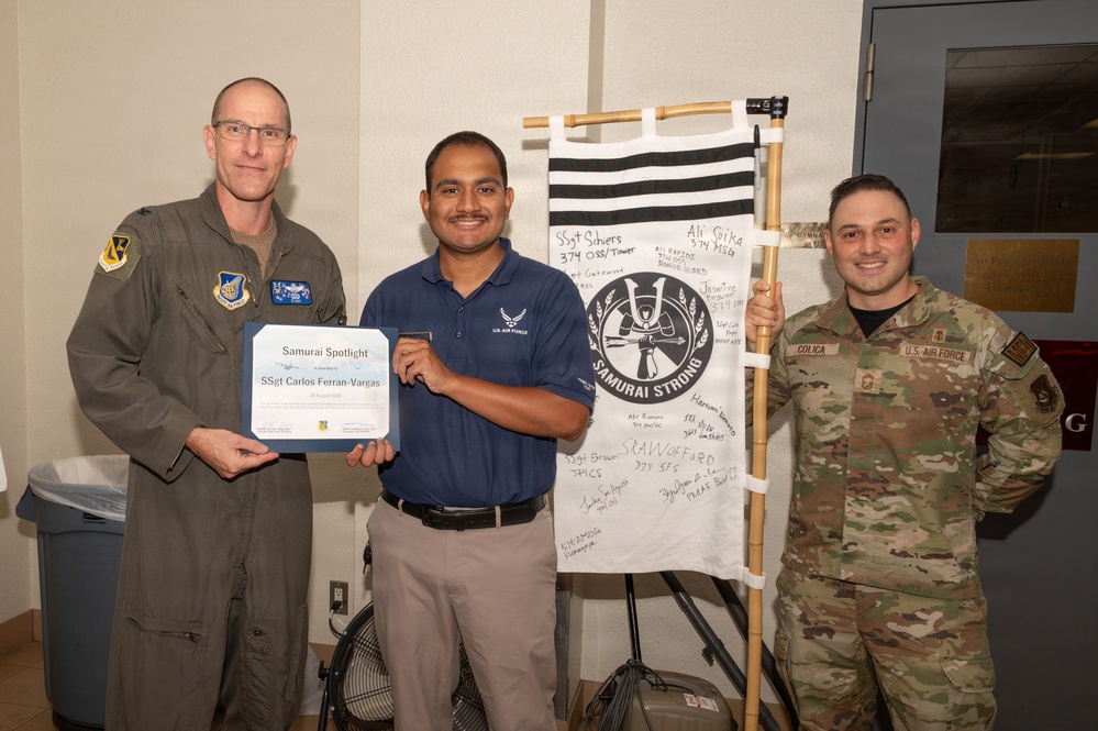 Samurai Spotlight: SSgt. Ferran-Vargas