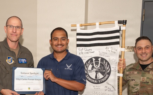 Samurai Spotlight: SSgt. Ferran-Vargas