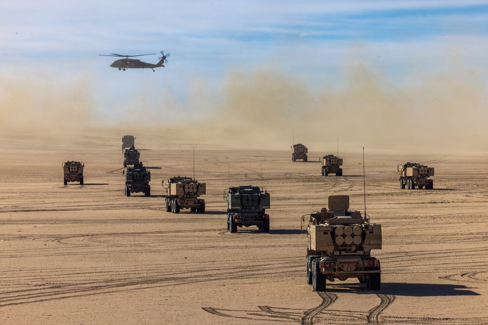 HIMARS live-fire exercise