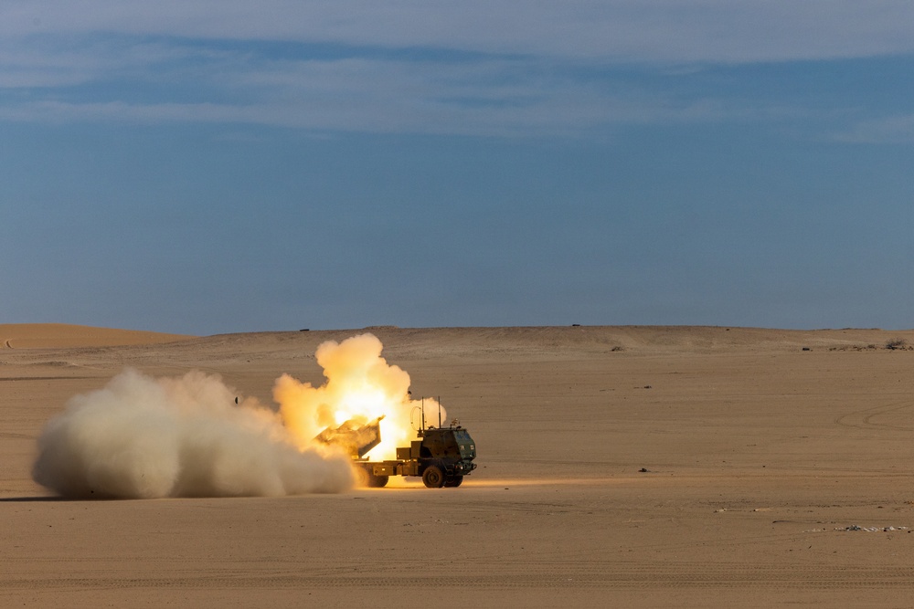 HIMARS live-fire exercise